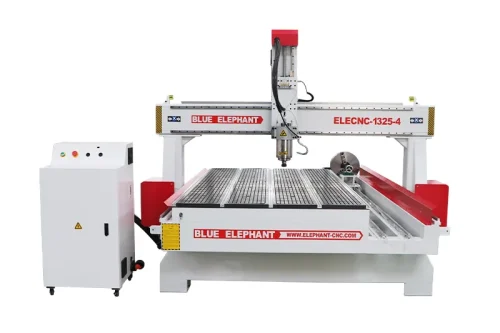 Alta Precisão Router CNC com Eixo Rotativo 1325 para Peças Cilíndricas Alta Demanda em Sines, Portugal