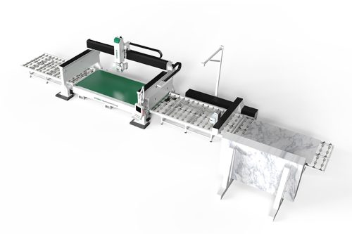 Automatizada Pratica De 5 Eixos Serra CNC Para Granito A Venda-1