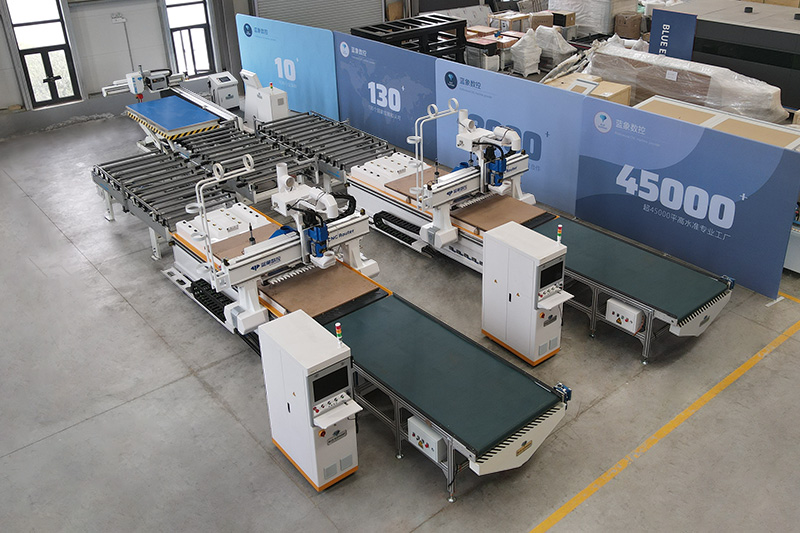 Blue Elephant CNC Router Nesting Brilhante para Produção de Móveis com Rotulagem Inteligente (1)