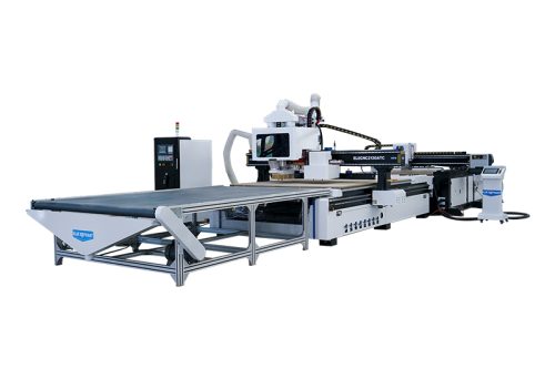 Blue Elephant Premium Máquina CNC de Nesting para Madeira 2130 com Rotulagem Automática para Produção de Móveis (1)