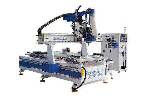 Maquina Router CNC ATC 1325 Eficiente Com Dispositivo Rotativo E Spindle Refrigerado a Ar A Venda-3
