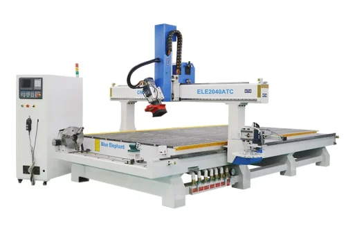 Maquina Router CNC De 4 Eixos Multiuso Para Producao De Moveis a Baixo Custo