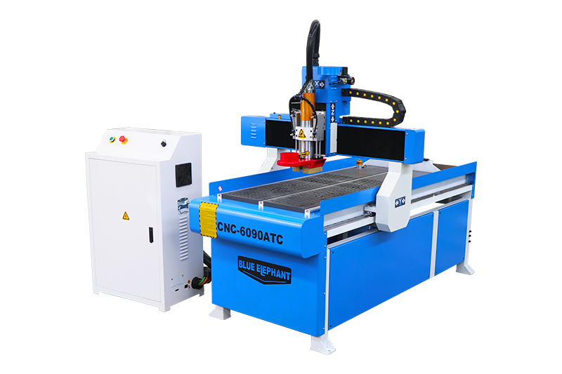 Router CNC Pequeno Com Troca De Ferramentas Para Fresagem De Precisao Com Desconto-1