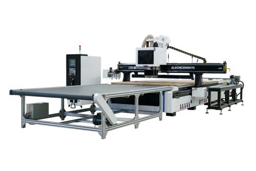 Avançada Máquina de CNC Nesting 2040 ATC com Eixo C e Cabeça Agregada para Produção Eficiente (5)
