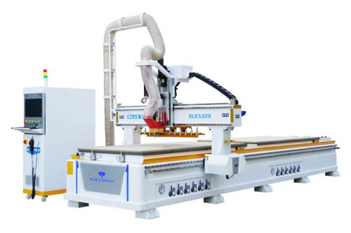 Blue Elephant CNC Nesting ATC Conveniente e de Alta Eficiência com Duplas Plataformas para Processamento de Móveis (1)
