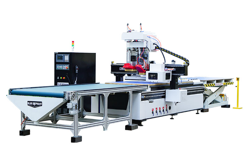 Blue Elephant Máquina CNC Nesting ATC 1325 Acessível com Carregamento e Descarregamento Automático (1)