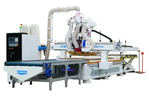Blue Elephant Máquina CNC Nesting Expediente para Fabricação de Armários com CarregamentoDescarregamento e Rotulagem Automáticos (1)