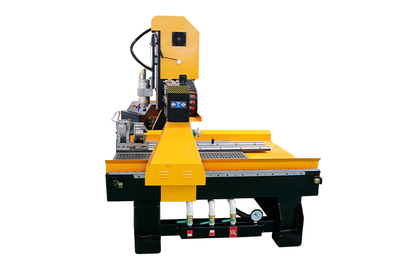 Compacta y Eficiente Máquina CNC Router com Eixo Rotativo para Tallado en Madera Ampliamente Utilizada en São Luís, Brasil