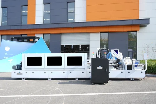 Máquina Avançada de Coladeira de Borda E-70JDSR (PUR) com Duplo Depósito de Cola à Venda