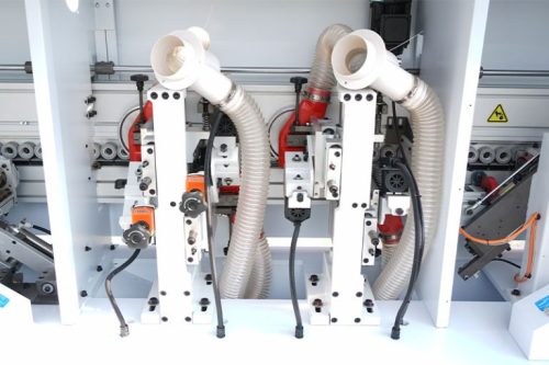 Máquina Avançada de Coladeira de Borda E-70JDSR (PUR) com Duplo Depósito de Cola à Venda