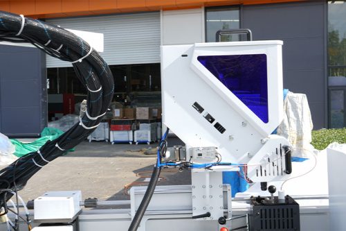 Máquina Avançada de Coladeira de Borda E-70JDSR (PUR) com Duplo Depósito de Cola à Venda