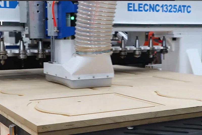 nesting cnc machine for panel furniture making